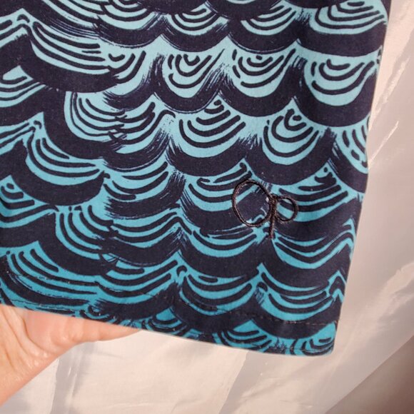 OP Board Shorts OPFLEX 4-Way Stretch Ocean Wave Swirls 1 Pocket Trunks Men Sz 34 - Picture 6 of 8